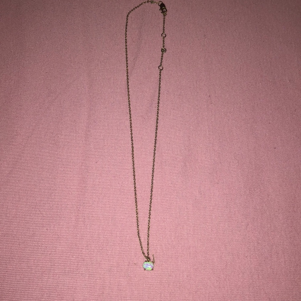 Anthropologie Opal Necklace